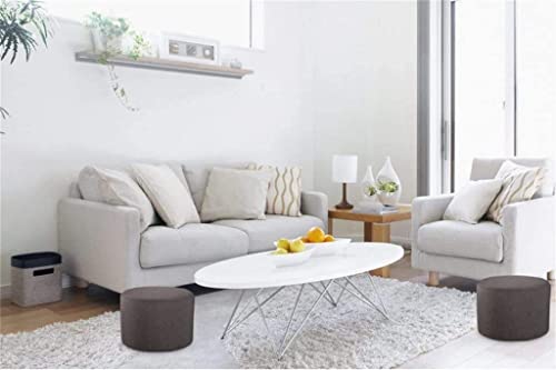 Fußhocker mit Stauraum, Fußhocker, Holz, lackiert, Wechselschuhe, Hocker, Fußhocker, Fußstütze, Kleiner Sitz, Fußstütze, Stuhl, geeignet für Wohnzimmer, Schlafzimmer, la