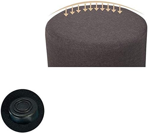 Fußhocker mit Stauraum, Fußhocker, Holz, lackiert, Wechselschuhe, Hocker, Fußhocker, Fußstütze, Kleiner Sitz, Fußstütze, Stuhl, geeignet für Wohnzimmer, Schlafzimmer, la