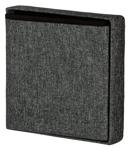 JFNHUTL Ottomane Fußstütze Klappbarer Stauraum Ottomane, Würfel Fußstütze Hocker Sitz, Faltbarer Kurzer Hocker Aus Leinenstoff