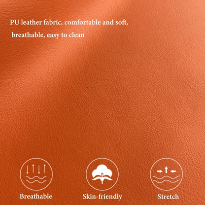 Osmanischer Hocker mit Stauraum, 15,7 Zoll Hocker Leder Kleiner Fußhocker Gepolsterter Quadratischer mit Holzbeinen, Akzent Fußstütze Fußhocker für Wohnzimmer (Farbe: /Hellgrau)