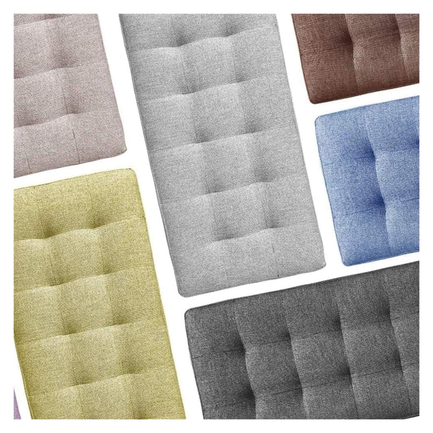 CCKUHN Ottoman-Fußstütze, Ottoman-Hocker-Sitz mit Stauraum, Würfel-Fußhocker-Aufbewahrung, Faltbare Aufbewahrungsbox, Spielzeugtruhe, klappbare Fußstütze (Hellviolett, Einheitsgröße) (hel